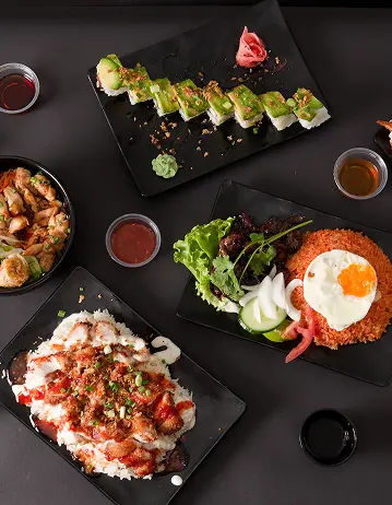 Plateau de sushis frais - Restaurant My Sushi Persan